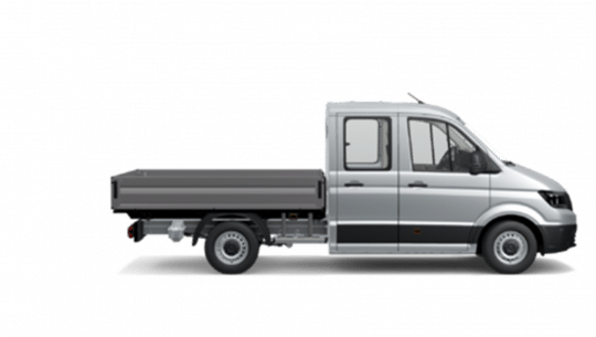 Volkswagen CrafterPickup Dubbele Cabine L3