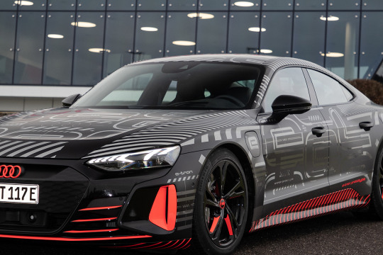 Co2-neutrale Productie Audi e-tron GT
