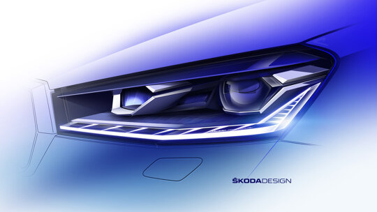 design schets fabia