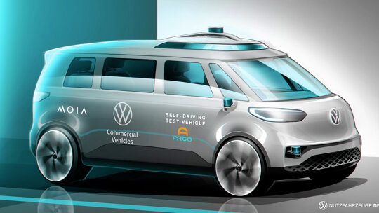 Autonoom rijdende ID. Buzz