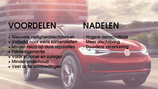 Occasion of nieuw