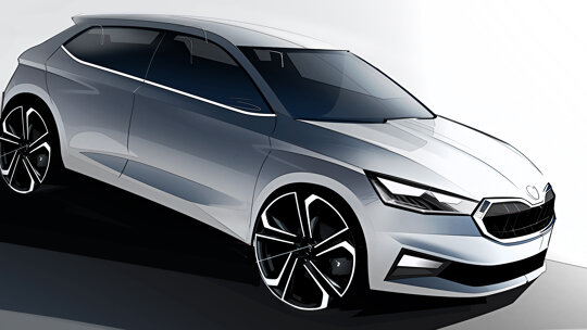 design schets fabia