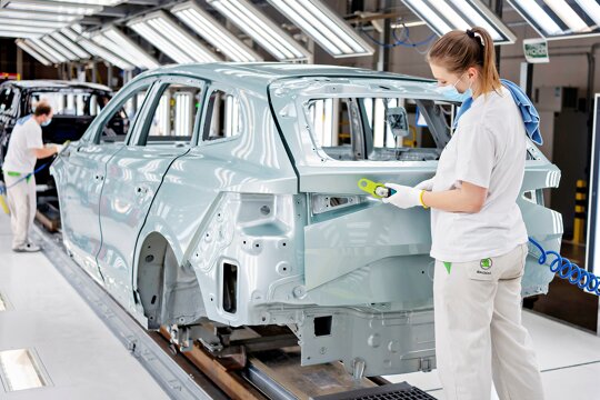 100.000ste iV-model van Škoda geproduceerd
