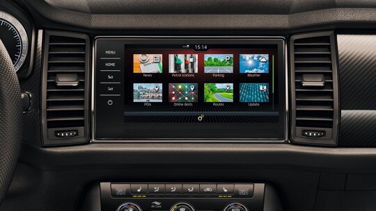 Škoda Connect app