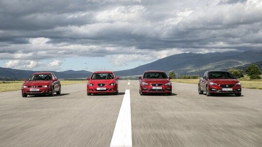 SEAT Leon: vier generaties aan innovatie en succes