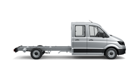 Volkswagen Crafter Chassis Dubbele Cabine L4