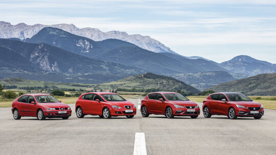 SEAT Leon: vier generaties aan innovatie en succes