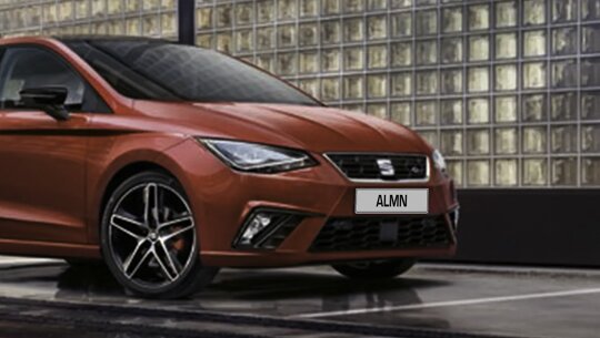 Seat ibiza overzicht slider