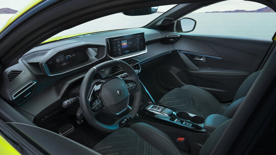 peugeot 208 facelift interieur