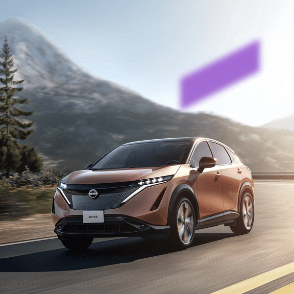 Nissan hero Ariya - mobiel