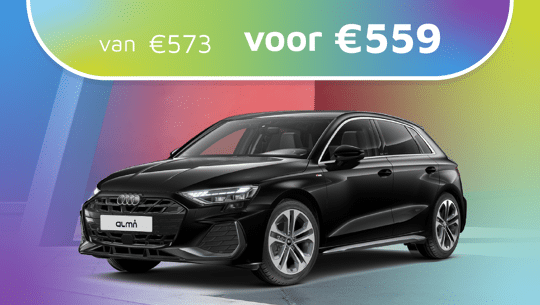 -_Audi A3 Zwart