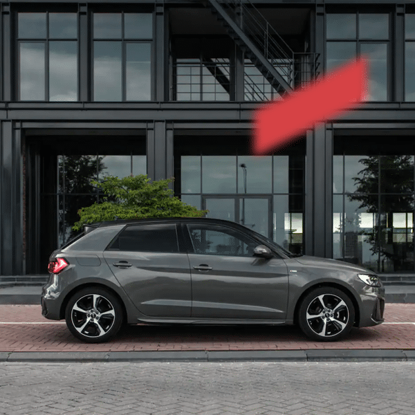 Hero mobiel Audi A1 grijs