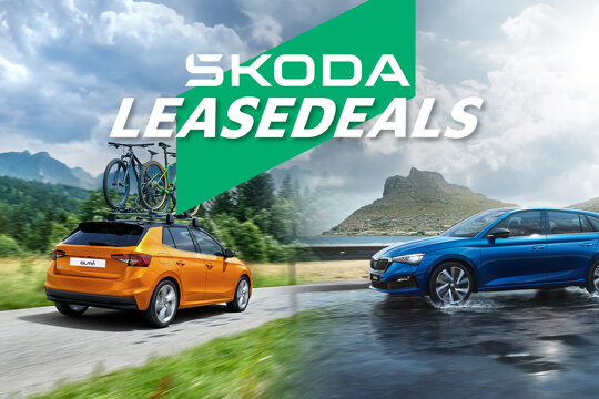 banner menu skoda leasedeals augustus