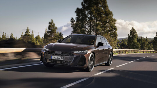 A6 Avant in beweging