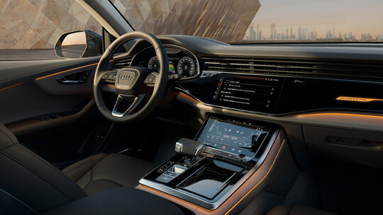 Audi Q8 TFSI e interieur