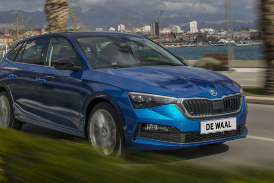 header skoda scala