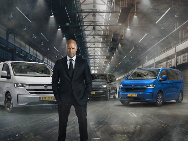 Hero Transporter Jason Statem VW Transporter mobiel