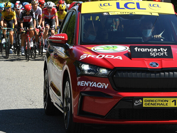 Skoda- Enyaq IV Tour de France 2021