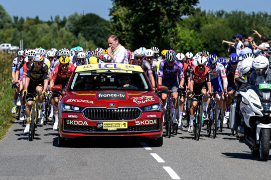 Skoda Tour de France hero mobiel