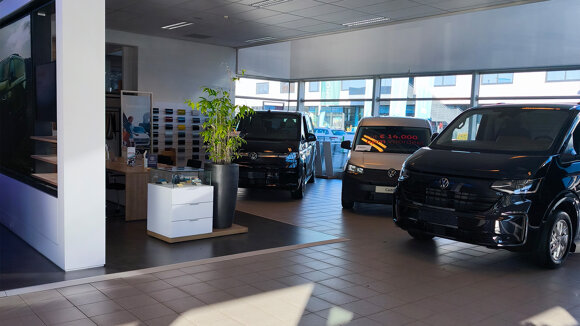 Volkswagen Bedrijfswagens Nijmegen showroom