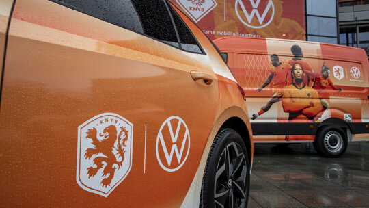 KNVB en Volkswagen samenwerking