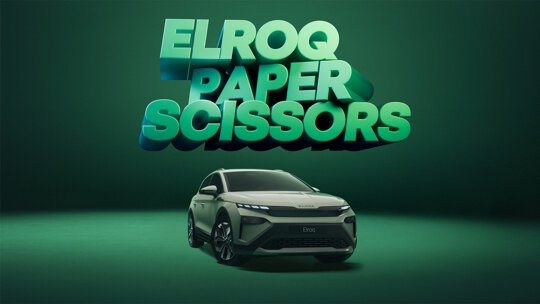 Skoda Elroq Paper Scissors