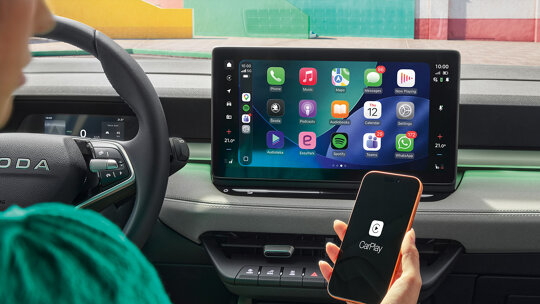 Skoda Epiq connectiviteit