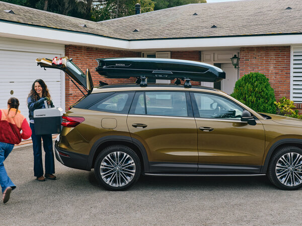 Skoda Kodiaq met dakkoffer hero mobiel