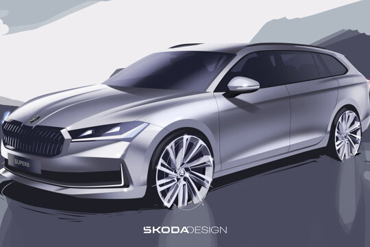 skoda superb generatie vier