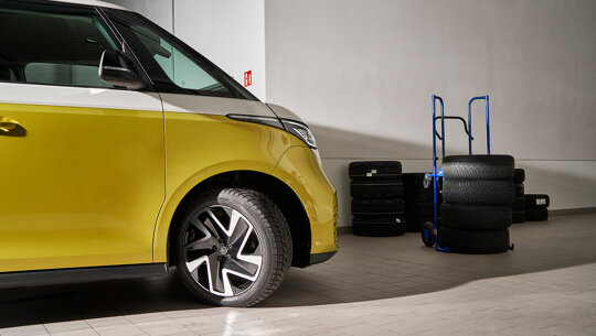 Volkswagen Bedrijfswagens bandenwissel