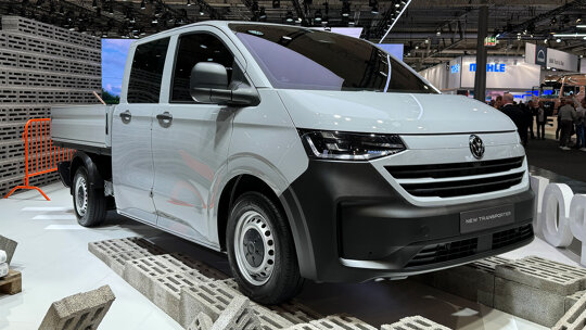 Volkswagen e-Transporter kipper IAA Hannover