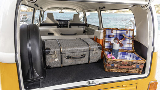Volkswagen T2 kofferruimte