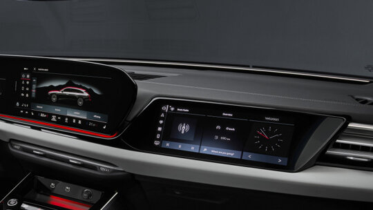 A6 Avant passagierdisplay