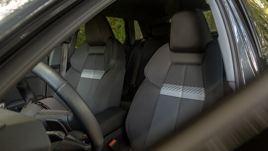 Audi A3 Sportback interieur voorstoelen