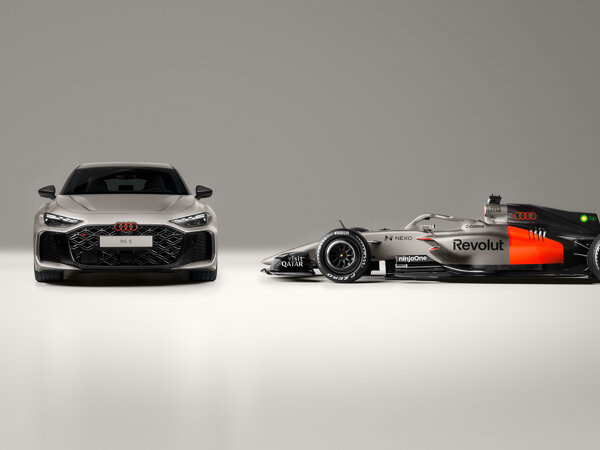 Audi RS 5 Formule 1 hero mobiel