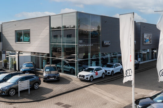 Audi showroom Nijmegen hero mobiel