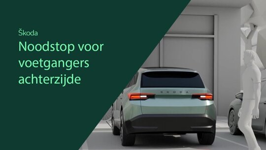 Rijassistenten Noodstop achter