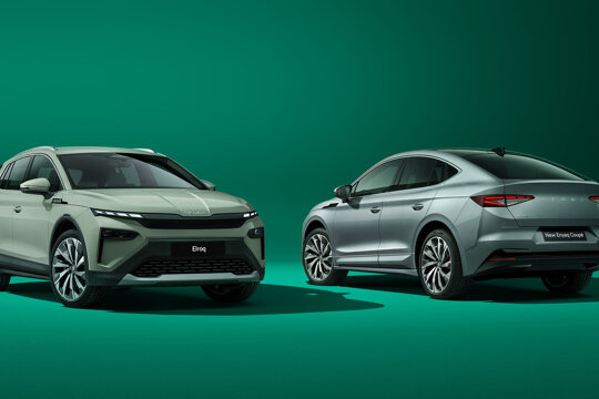 Skoda Elroq en Enyaq hero mobiel