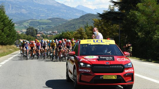 Skoda- Enyaq IV Tour de France 2021
