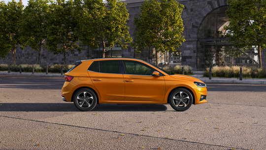 Škoda Fabia oranje