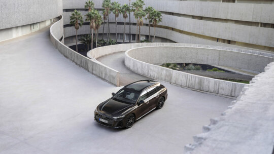 A6 Avant in Madeirabruin metallic
