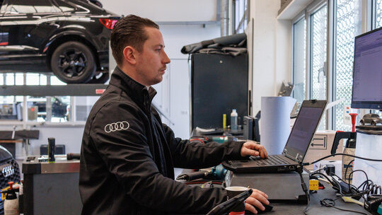 Audi Eerste Autotechnicus