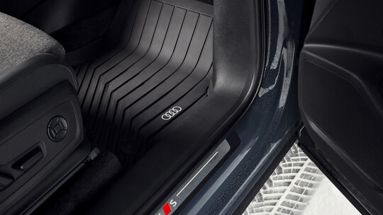 Audi wintercampagne rubberen matten