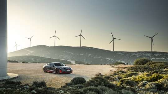 Co2-neutrale Productie Audi e-tron GT