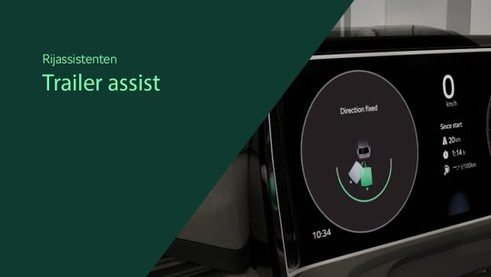 Rijassistenten Trailer Assist
