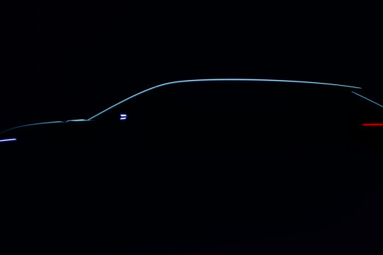 Silhouet Skoda Vision O hero mobiel