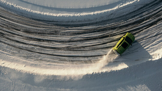Skoda Enyac drift