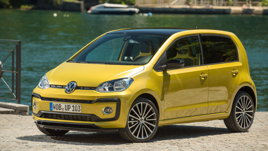 Volkswagen Up! Geel