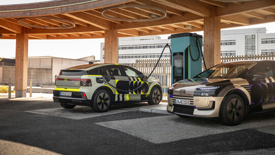 Audi A2 e-tron camouflage