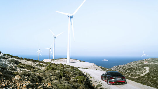 Co2-neutrale Productie Audi e-tron GT